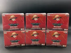 Lot (6) One Piece Card Game TCG Carrying On His Will OP-13 Booster Box SEALED - Image 1