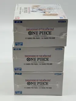 Lot of (3) One Piece Card Game OP-05 Awakening Of The New Era Booster Boxes - Image 4