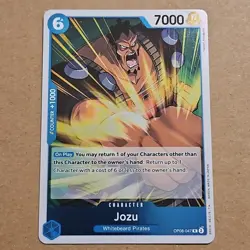 Jozu OP08-047 Two Legends Foil One Piece TCG English R Blue CCG NM - Image 1