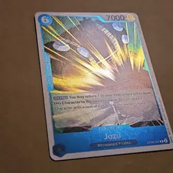 Jozu OP08-047 Two Legends Foil One Piece TCG English R Blue CCG NM - Image 2