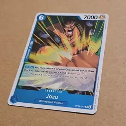Jozu OP08-047 Two Legends Foil One Piece TCG English R Blue CCG NM - Image 3