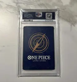 Roronoa Zoro OP01-025 English 1st Anniversary Set One Piece TCG Alt PSA 10 - Image 3