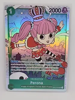 One Piece TCG: Perona - Op12-034 (English) (SR) - Image 1