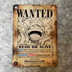 Monkey.D.Luffy (Wanted Poster) - Emperors in the New World (OP09)Gear 5 OP09-119 - Image 2