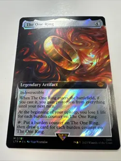 MTG English The One Ring (Extended Art) (Surge Foil) LP Foil Commander - Image 2