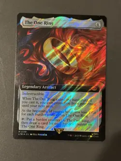 MTG English The One Ring (Extended Art) (Surge Foil) LP Foil Commander - Image 5