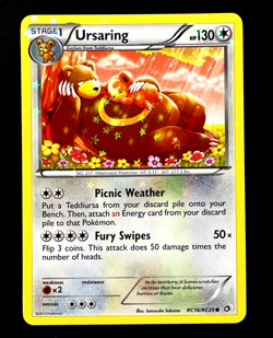 2013 Pokemon URSARING Legendary Treasures RADIANT COLLECTION Holo Card RC16/RC25 - Image 1