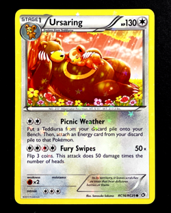 2013 Pokemon URSARING Legendary Treasures RADIANT COLLECTION Holo Card RC16/RC25 - Image 3