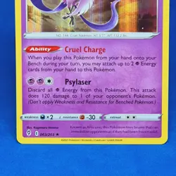 Articuno Holo Rare 063/203 Evolving Skies Pokemon Card Galarian - Image 4