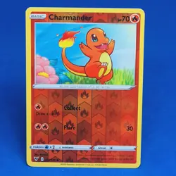 Charmander Reverse Holo 023/185 Vivid Voltage Pokemon Card 2020 - Image 1