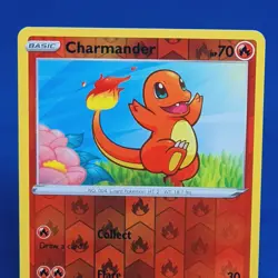 Charmander Reverse Holo 023/185 Vivid Voltage Pokemon Card 2020 - Image 3