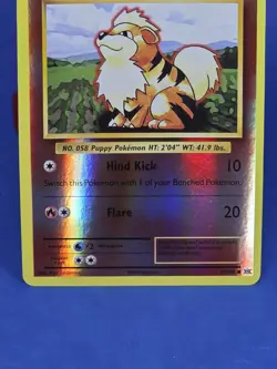 Growlithe Reverse Holo 17/108 XY Evolutions Pokemon Card 2016 - Image 4