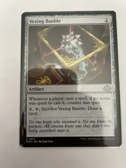 Vexing Bauble Modern Horizons 3 Regular Card Magic the Gathering NM - Image 1