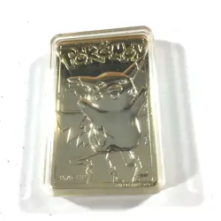 Pikachu 23k Gold Plated Pokemon Trading Card 1999 - Image 2