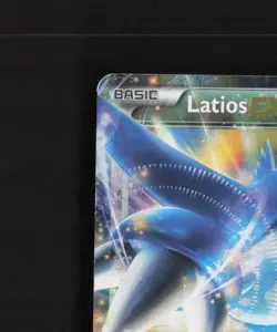 Latios EX 58/108 Roaring Skies Ultra Rare Holo Pokemon Card DMG - Image 3