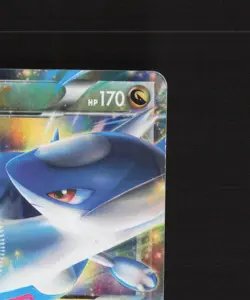 Latios EX 58/108 Roaring Skies Ultra Rare Holo Pokemon Card DMG - Image 4