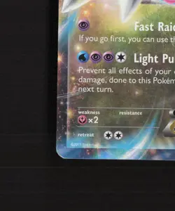Latios EX 58/108 Roaring Skies Ultra Rare Holo Pokemon Card DMG - Image 5