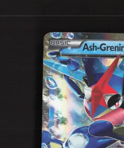 Ash Greninja EX XY133 XY Black Star Promo Holo Pokemon Card DMG - Image 3