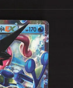 Ash Greninja EX XY133 XY Black Star Promo Holo Pokemon Card DMG - Image 4