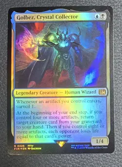 Golbez, Crystal Collector Final Fantasy Foil MTG NM Magic Card - Image 1