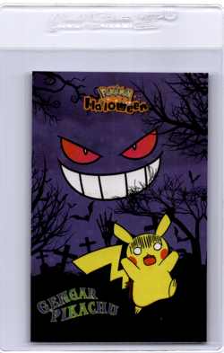 Pokemon Card Gengar Pikachu - Image 1