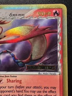 Milotic 5/101 EX Dragon Frontiers Pokemon Card Reverse Holo Foil Rare HP - Image 4
