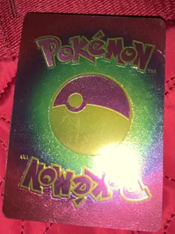 Mewtwo GX HP300 Pokemon Rainbow Metal Card-Collectible Gift Fan art Display - Image 2