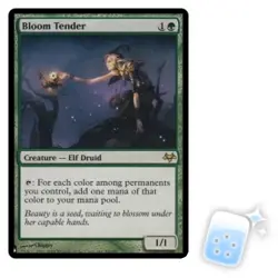 BLOOM TENDER Mystery Booster/the List Magic MTG MINT CARD - Image 1