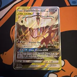 Pokemon Card Lot Of 3- Moltres Zapdos Articuno GX/Espeon Deoxys GX/Mewtwo Mew GX - Image 3