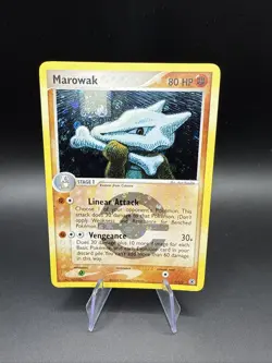 Pokemon Card Marowak 7/112 Fire Red Leaf Green FRLG Reverse Holo Foil NM - Image 1