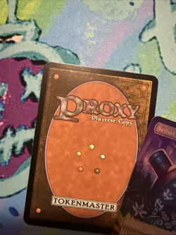 DIY Sensei’s Divining Top Full Art Foil Mtg Play Test Card - Image 3