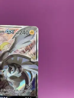Pokemon Pikachu & Zekrom GX SM168 Tag Team Promo Card Full Art Card -LP - Image 4