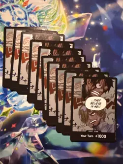 10x Luffy And Sanji DON!! Cards - OP11 A Fist of Divine Speed - One Piece TCG - Image 1