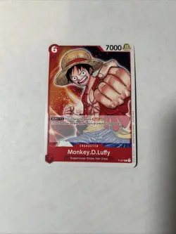 Monkey.D.Luffy (001) P-001 One Piece Demo Deck Cards Regular - Image 1