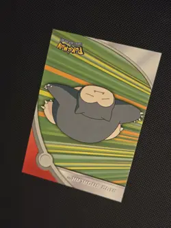 Snorlax HV14 Topps Series 3 2000 Pokemon Card Vintage Very Rare - NM - Image 2