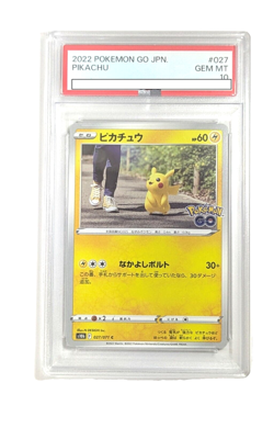 PSA 10 Pokemon Card Pikachu C 027/071 s10b Pokemon GO - Image 1