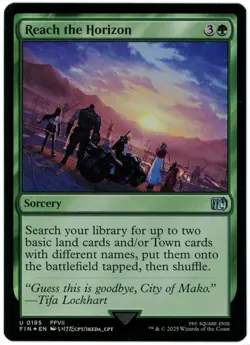 Reach the Horizon (Foil) - 0195 - Final Fantasy - MTG - NM/M - Image 1