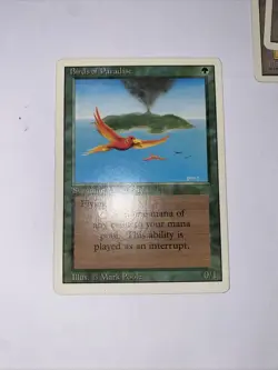 1994 MTG Magic The Gathering Revised BOP Birds of Paradise - Image 1