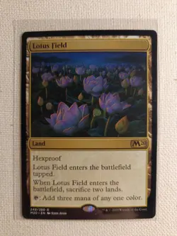 Lotus Field Core Set 2020 M20 Magic the Gathering - Image 1