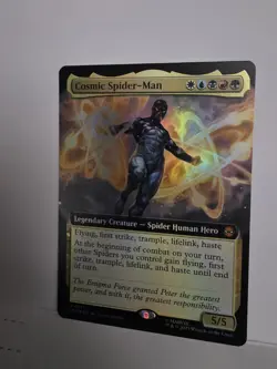 Cosmic Spider-Man (Extended Art) #0271 MTG Marvel's Spider-Man English Foil - NM - Image 2