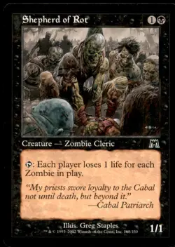 Shepherd of Rot LP Light Play Onslaught MTG [6119] - Image 1