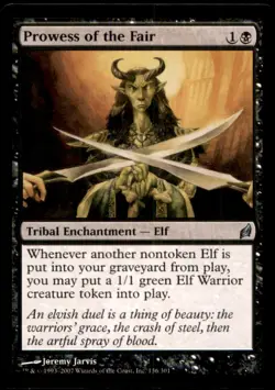 Prowess of the Fair LP Light Play Lorwyn MTG [7170] - Image 1