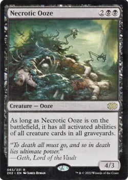 Necrotic Ooze #83 (NM) Double Masters 2022 2X2 Magic MTG - Image 1