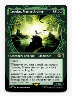 Legolas, Master Archer (Showcase) - [The Lord of the Rings] Magic MTG 🌳 - Image 1