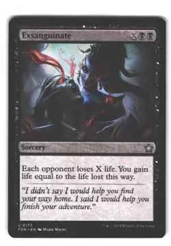 Commander Masters #156 Exsanguinate - Image 1