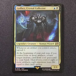 Golbez, Crystal Collector - R - FINAL FANTASY #225 - NM - Foil - Image 1