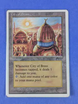 MTG Magic the Gathering: Chronicles: City of Brass Rare - MP - Image 1
