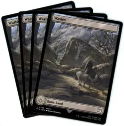 x4 Wastes (Full Art) - 0309 - Final Fantasy MTG - NM/M - Image 1