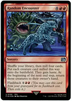 Random Encounter (Foil) - 0150 - Final Fantasy - MTG - NM/M - Image 1