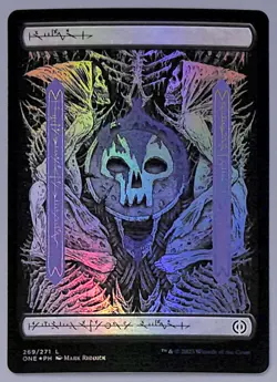 Swamp - Full Art - Foil - 269 - Phyrexia: All Will Be One (ONE) MTG - Image 1